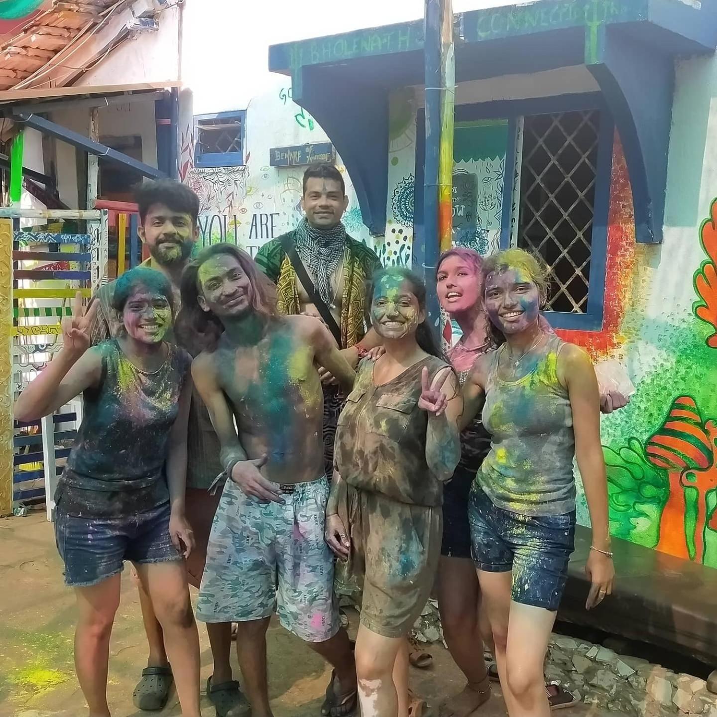 Hippie Hostel Or Goamazing Hostel Anjuna Exterior photo
